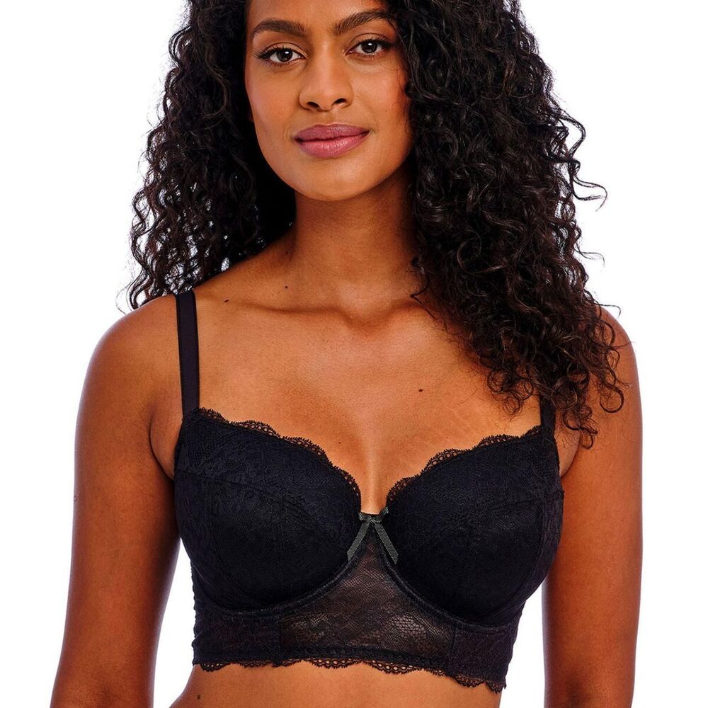 Freya Women's plus-size Freya Fancies Underwire Longline Bra 34G - Picture 3 of 4